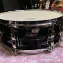NEW! Ludwig Made In USA Black Galaxy Finish 5 x 14" Acrolite Snare Drum - Black Beauty Look & Sound!