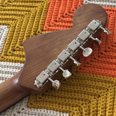 Magnetic Heaven- Nashville Mustang! - 7/8 Scale Nashville Telecaster with Mustang Neck! - Floral Print! - image 12