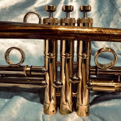 TAYLOR CUSTOM Bb TRUMPET "LOUISIANA"—Amazing Tone+Gorgeous. One-Of-A-Kind. From a Hollywood film!!! image 4