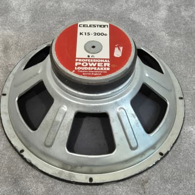 Celestion K15-200E - 200-watts Vintage Loudspeaker w/ Speaker Cover image 5