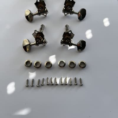 Waverly Guitar Tuners with Butterbean Knobs for Solid Pegheads image 2