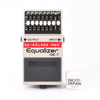 Boss GE-7 Modified Noiseless Equalizer PSA Guitar Effects