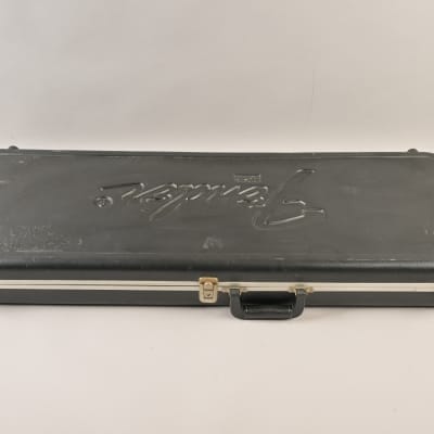 Vintage 1977 1978 1979 1980 1981 Fender Stratocaster Telecaster Molded Plastic Guitar Black CASE USA 1970s image 5