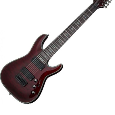 Schecter Hellraiser C-8 Electric Guitar Black Cherry image 3