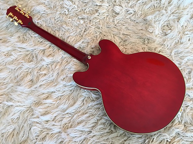 Epiphone Sheraton 美品 ハードケース付属 E212TV Epiphone 1962 Anniversary Sheraton E212TV - Cherry | Sweetwater
