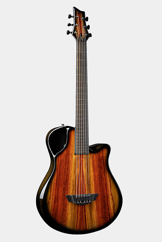 Emerald X10 Carbon Fiber Hybrid Acoustic/Electric Guitar Reverb