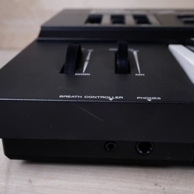 Yamaha DX7IID 61-Key 16-Voice Digital Synthesizer 100V Black 1980s w/ Hard Case image 5