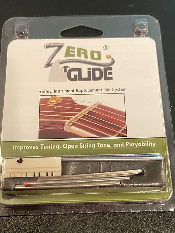 Zero Glide ZS16 Slotted Replacement Nut for Mandolins Reverb