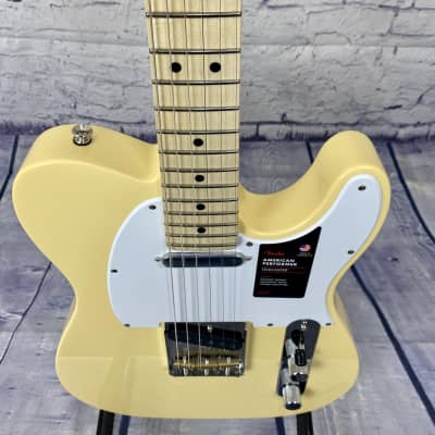 Fender American Performer Telecaster in Vintage White. image 5