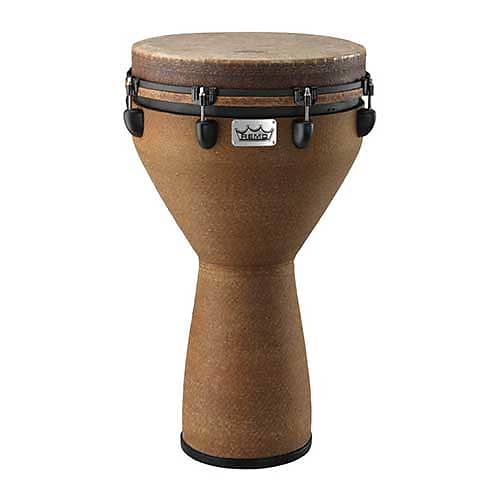 Remo Djembe Mondo Earth finish Skyndeep 14in image 1