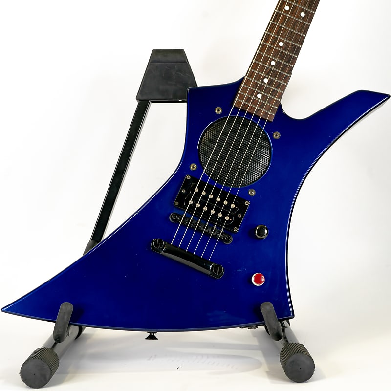 Jackson/Charvel Kelly Mini Guitar Metallic Blue w/ Built in