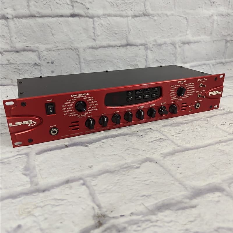 Line 6 Pod Pro Rack Guitar Effects Processor | Reverb