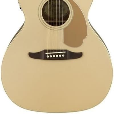 Fender Newporter Player Acoustic Guitar, with 2-Year Warranty, Champagne, Walnut Fingerboard for sale