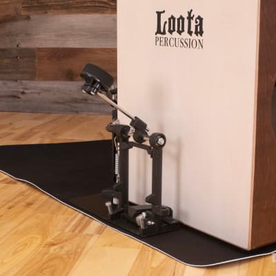 Loota Performer Drum Kit Bundle, Cocoa Bean, With Right Foot Pedal image 6