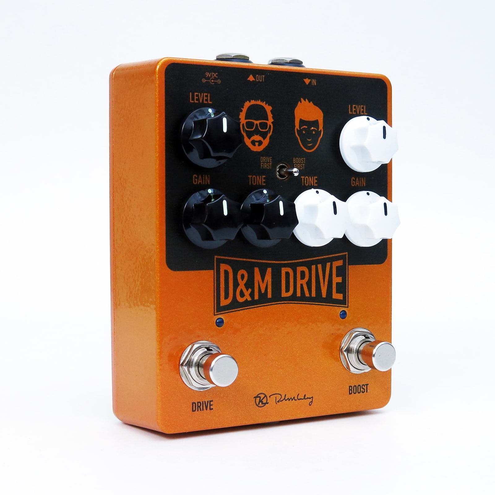 Keeley D&M Drive Overdrive & Boost Effects Pedal