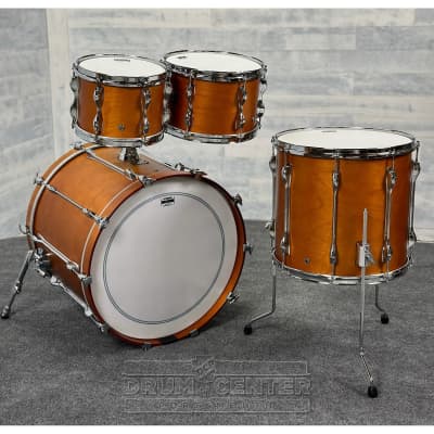 Yamaha Recording Custom 4pc Rock Drum Set Real Wood image 4