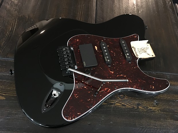 Warmoth Hybrid Telecaster Body Loaded with EMG Pickups and USA Made Wilkinson Tremolo