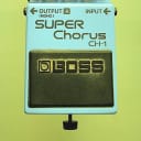 Boss CH-1 Super Chorus Guitar Effect Pedal, 1995 Pink Label Analog Version