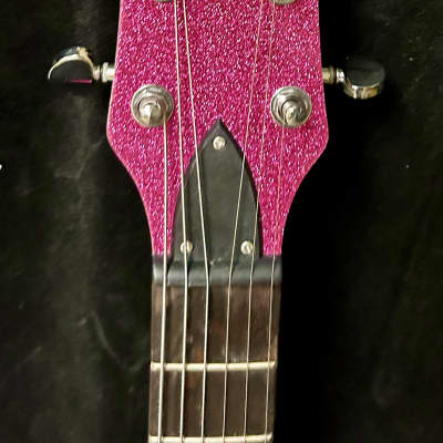 Daisy Rock Rock candy w/ Case, Amp. Orig Box - Pink sparkle image 7