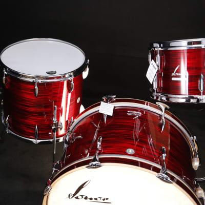 Sonor Vintage Series 3pc Shell Pack 13/16/22, Red Oyster image 8