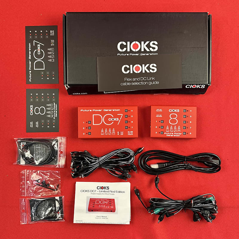 [used] Cioks Sb15 Super Power Bundle Dc7 C8e Pedal Power Reverb