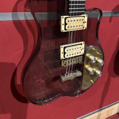 Renaissance SPG 70s - Smoked Translucent Lucite Guitar image 1