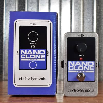 Electro-Harmonix EHX Nano Clone Analog Chorus Guitar Effect Pedal image 1