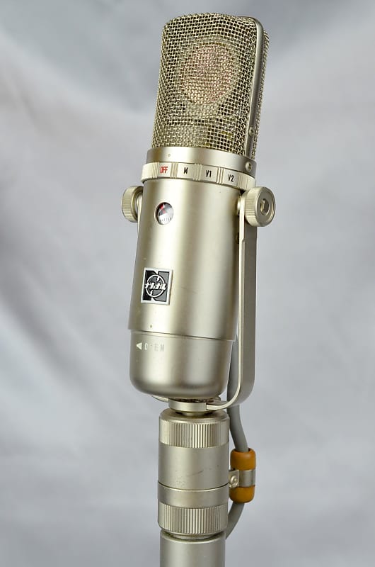 1970s Vintage Panasonic Flagship Condenser Microphone Sony C-37P Rival No.1 image 1
