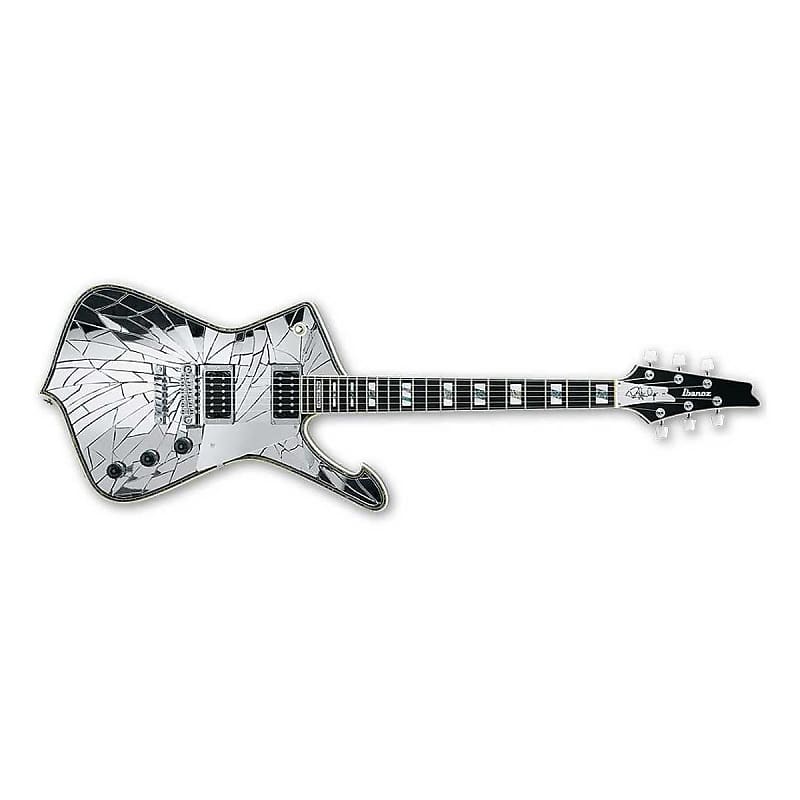 Ibanez PS1CM Paul Stanley Signature Cracked Mirror Iceman | Reverb