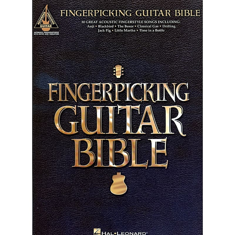 Hal Leonard Fingerpicking Guitar Bible Tab Songbook Reverb