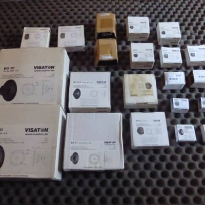 Visaton high end 19 speaker set , sizes 17 , 13 , 10 , 8 , 7 , 5 cm image 2