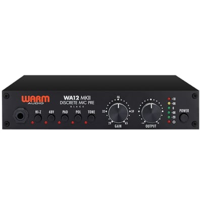 WA12 MKII Black Préampli Warm Audio image 2