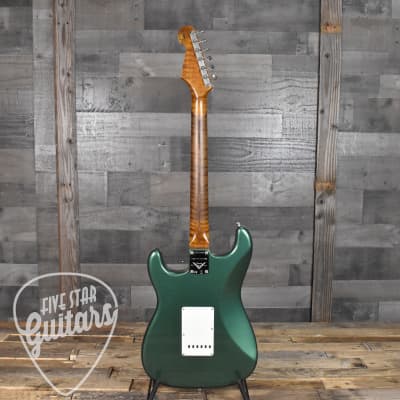 Fender Custom Shop '58 Stratocaster - Aged Sherwood Green Metallic with Hard Shell Case image 6