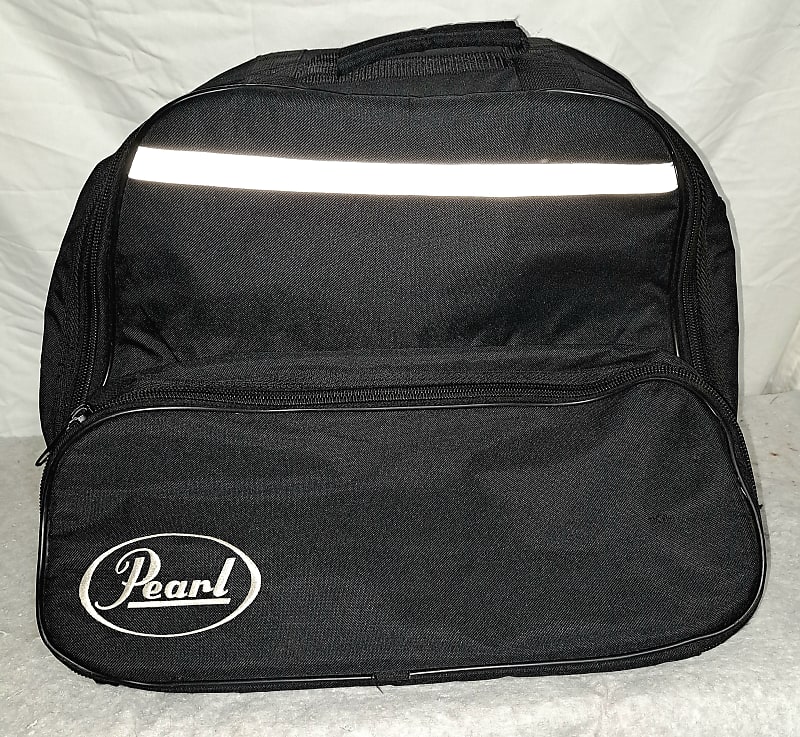 PEARL SNARE DRUM SOFT CASE BLACK PADDED CLOTH FREE SHIP TO Reverb