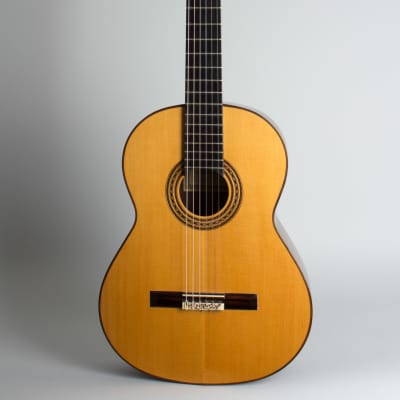 Nicholas P. Ioannou  Classical Guitar (1992), black hard shell case. for sale
