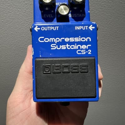 ギター BOSS Compresser CS-2 Vintage Boss CS-2 Compressor Sustainer - YouTube