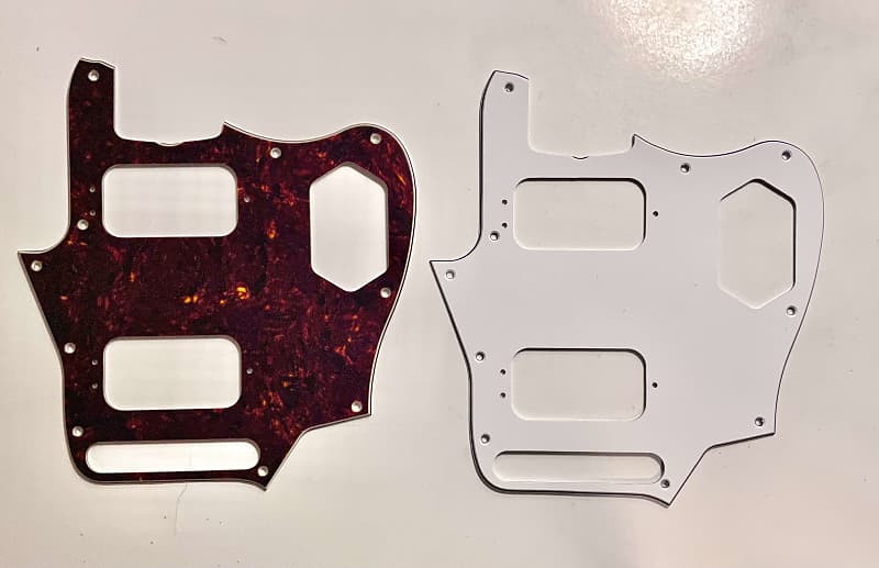 Fender Classic Player Jaguar HH Pickguards (White & Tortoise) Reverb