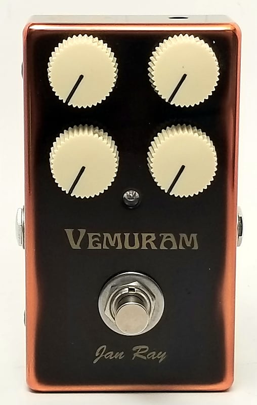 used Vemuram Limited Edition Mateus Asato Signature Jan Ray for MA  Overdrive Pedal, Excellent Condition with Box & Paperwork!