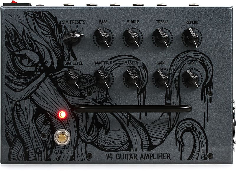 Victory Amplification V4 The Kraken 180-watt Guitar Amplifier Pedal (KrakenPdAmpd1) image 1