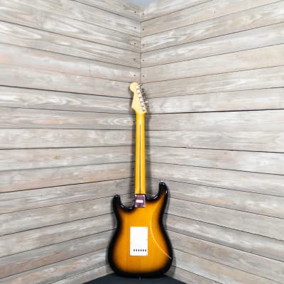Fender JV Modified 50s Stratocaster HSS - 2 Tone Sunburst (WS) MIJ Japanese Vintage image 6