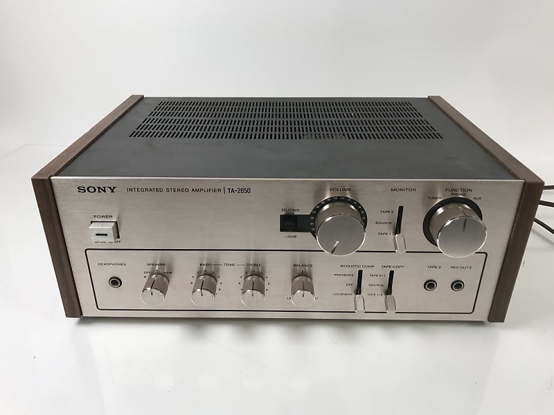 Sony Integrated Amplifier TA-2650 | Reverb Finland
