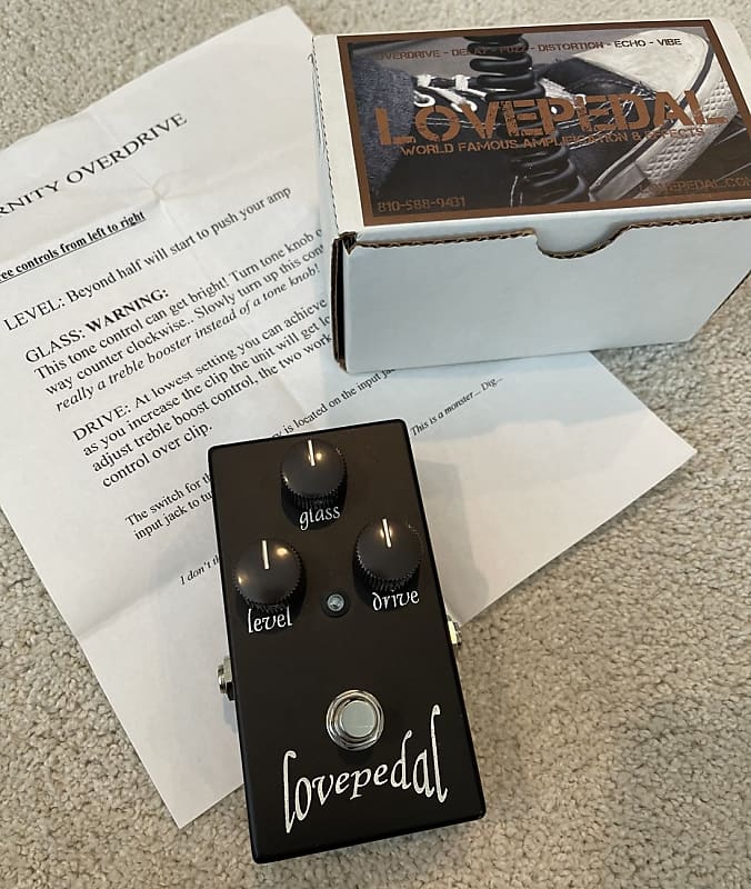 Lovepedal Eternity - Hand Wired - Rare