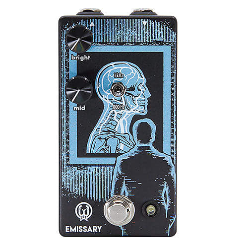 Walrus Audio Emissary Parallel Boost 2018 - 2019 - Black / Blue image 1