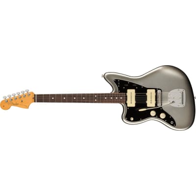 Fender American Professional II Jazzmaster Left-Handed Electric Guitar, Rosewood Fingerboard, Mercury image 2