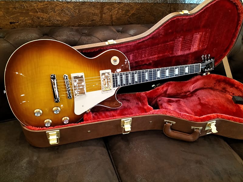 Gibson Les Paul Standard 60s Figured Top Iced Tea | Reverb Canada