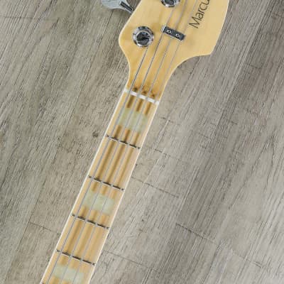 Sire Marcus Miller V7 4-String 2nd Generation Bass, Tobacco Sunburst (TS), Swamp Ash, Maple image 6