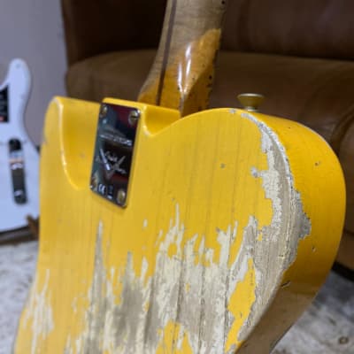 Fender Limited Edition '51 Telecaster Super Heavy Relic, Maple Fingerboard, Aged Nocaster Blonde image 11