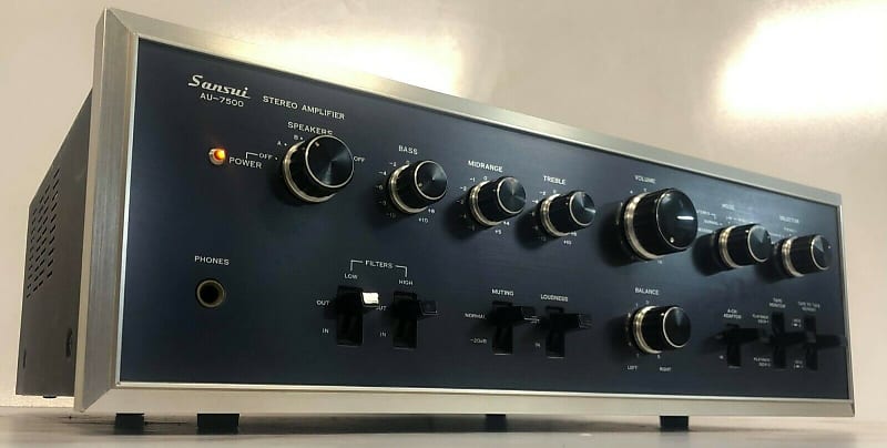 SANSUI AU-7500 Integrated Amplifier - Excellent Condition!