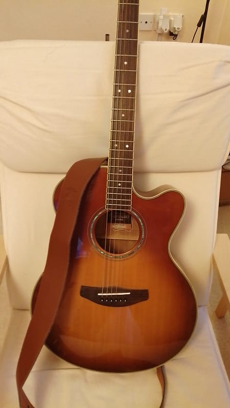 Yamaha Compass 700II Electro-Accoustic 2022 - Sandburst | Reverb