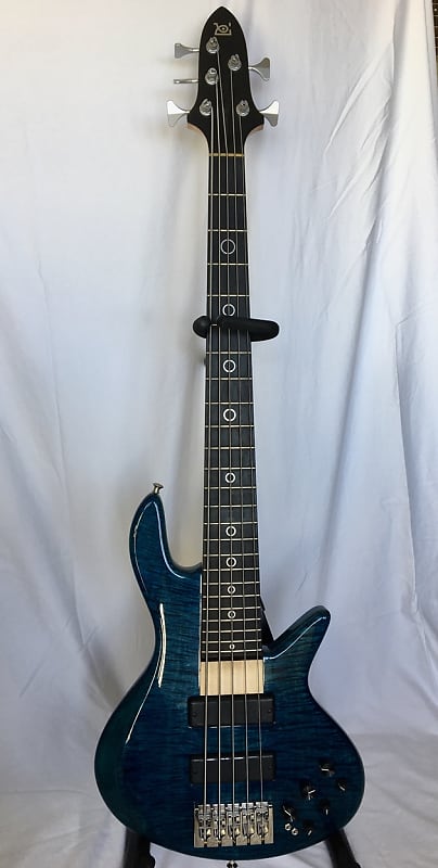 Xotic XB2 5 string Transparent Blue | Reverb